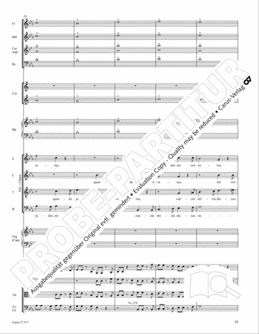 Messe de Requiem 4-Part scores gallery preview page 32