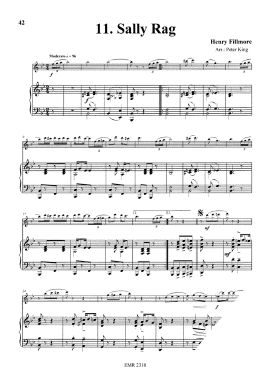 15 Rags Flute Solo scores gallery preview page 13