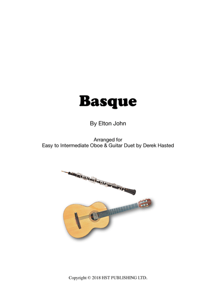 Basque by Elton John Oboe - Digital Sheet Music