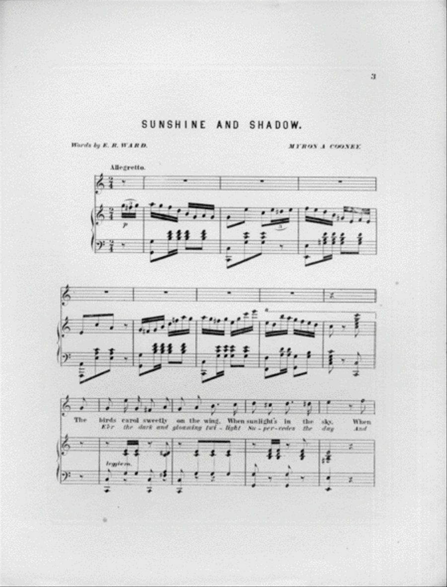 Sun Shine and Shadow Voice scores gallery preview page 2