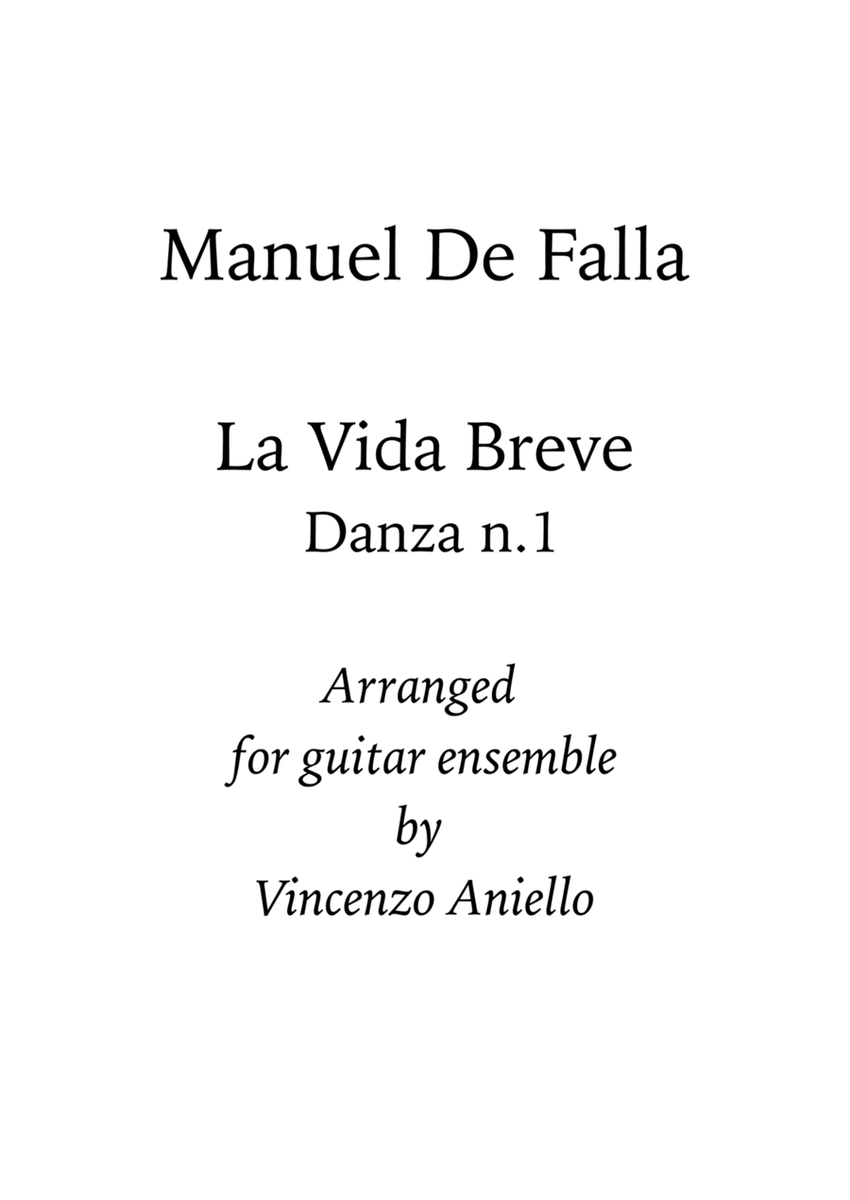 Danza n.1 from La Vida Breve by Manuel De Falla