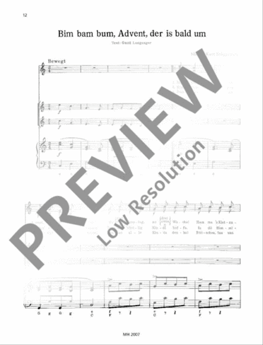 Advent-Liadln Voice scores gallery preview page 13