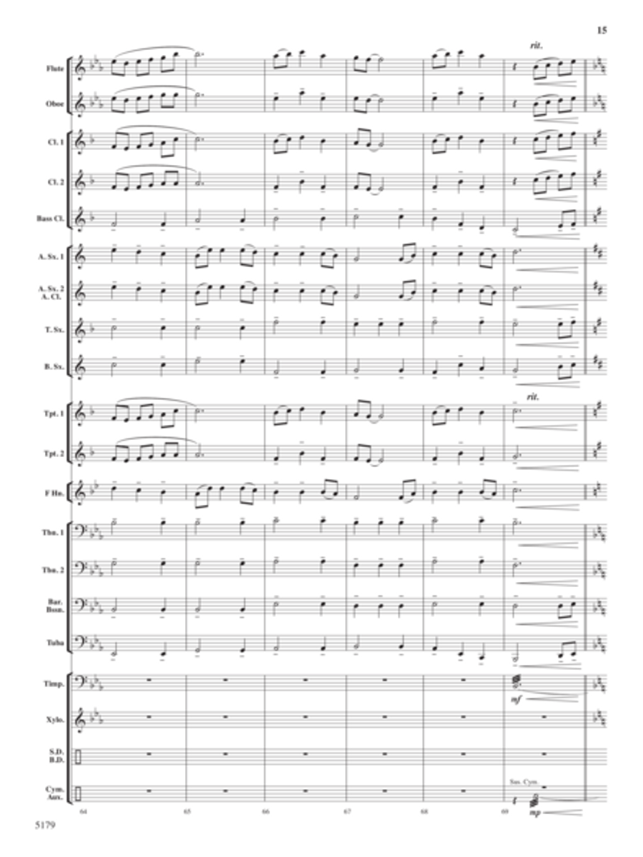 American Journey Concert Band scores gallery preview page 14