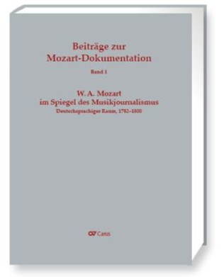Book cover for W. A. Mozart im Spiegel des Musikjournalismus