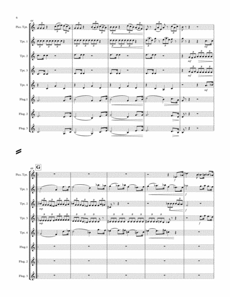Symphonic Metamorphosis IV: Marche for Trumpet Ensemble image number null