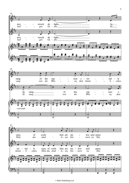 The Angel, Op. 48 No. 1 (Original key. D Major)