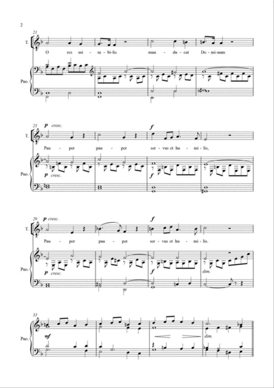 Panis Angelicus TTBB scores gallery preview page 2