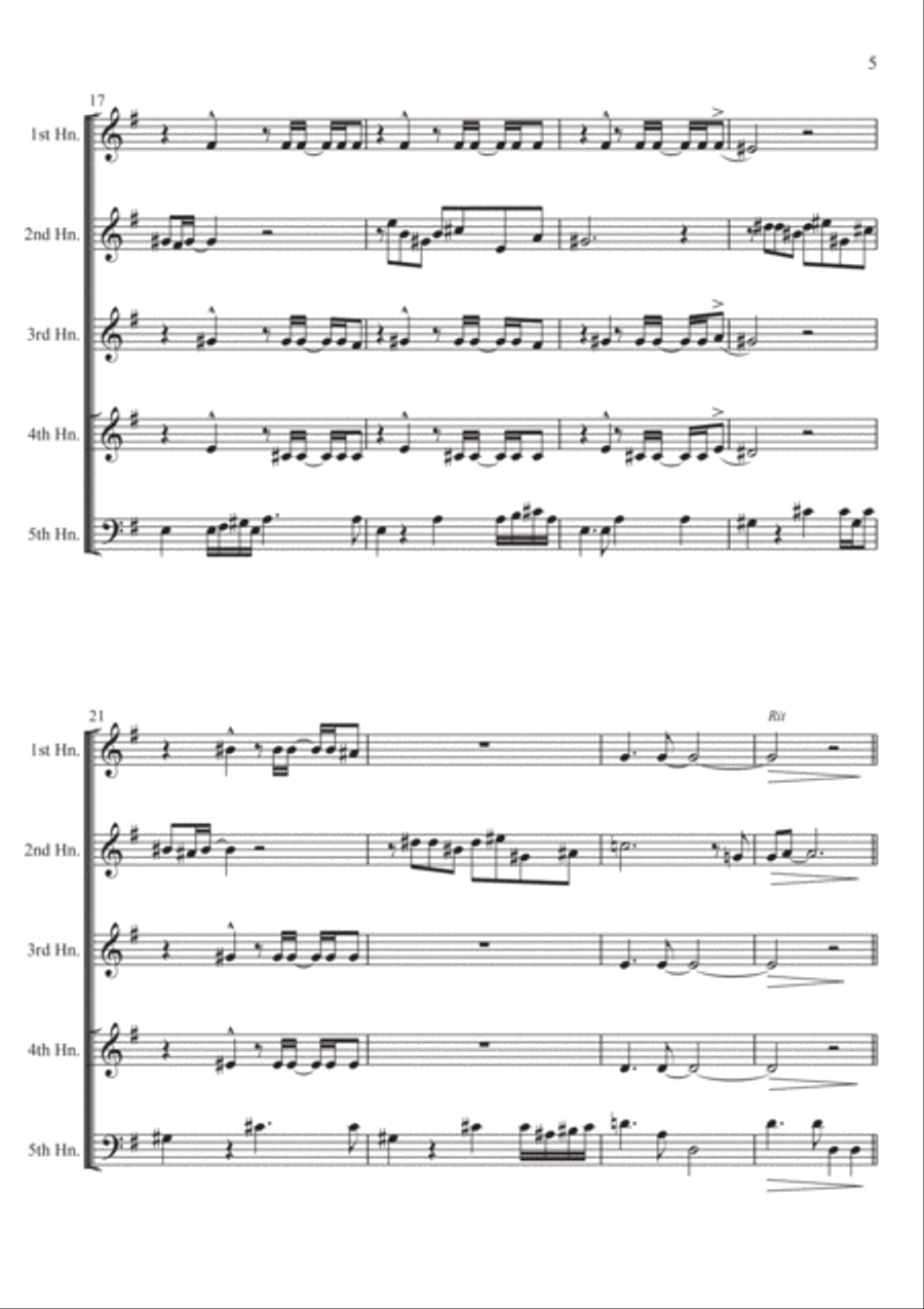 We've Only Just Begun Brass Ensemble scores gallery preview page 5