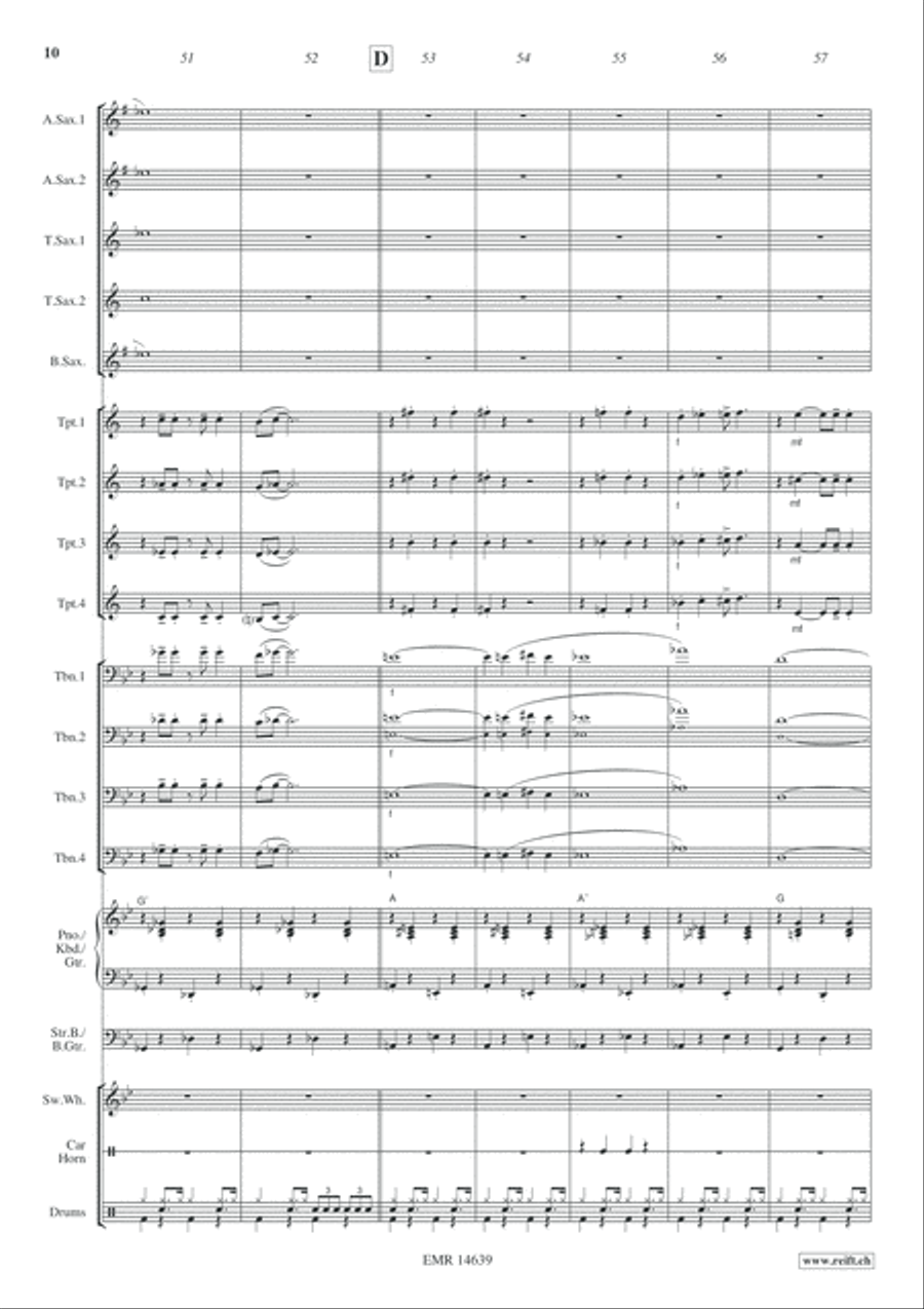 Ballroom Queen Big Band scores gallery preview page 11