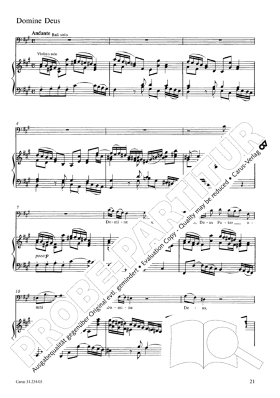 Mass in A major Mass in A major 4-Part scores gallery preview page 24