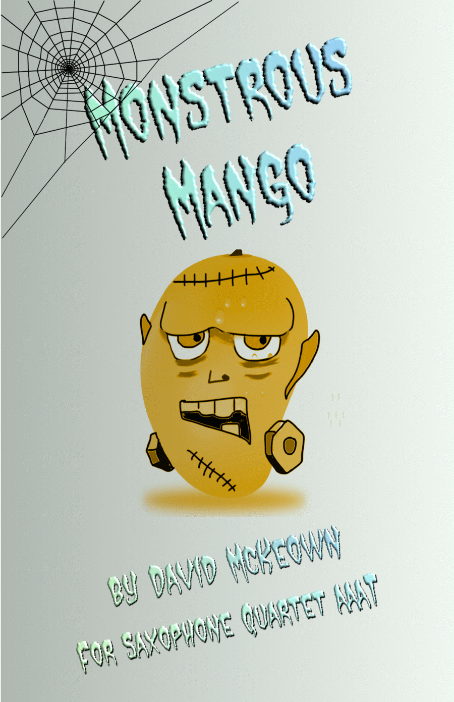 Monstrous Mango for Saxophone Quartet AAAT Saxophone Quartet scores gallery preview page 1