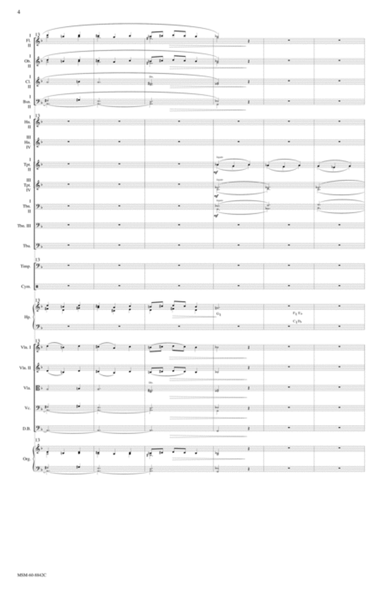 Alleluia! Sing to Jesus (Downloadable Orchestra Score)