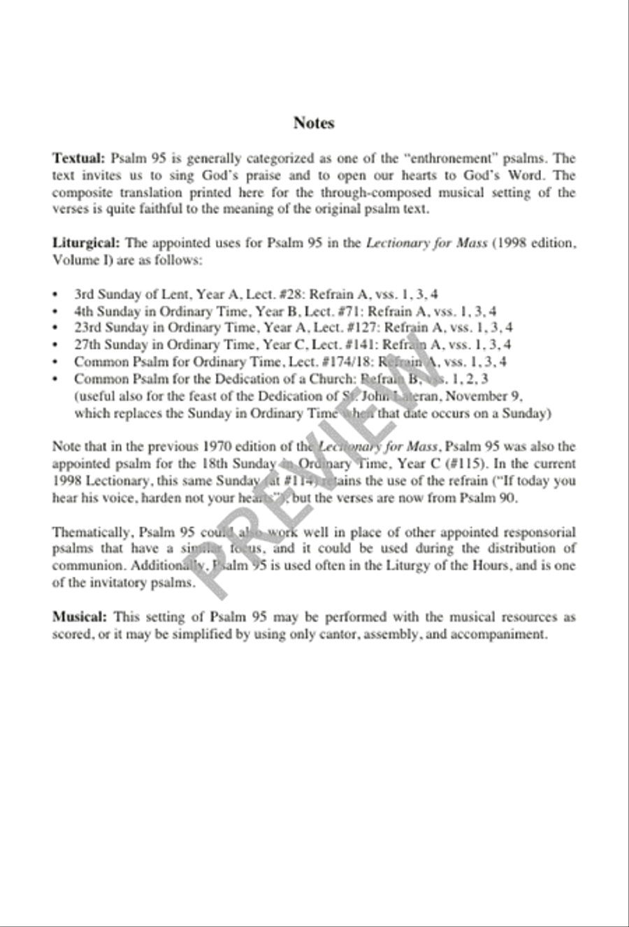 If Today You Hear the Voice of God 4-Part scores gallery preview page 7