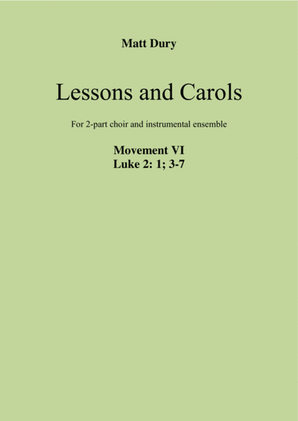 Lessons and Carols: Movement VI image number null