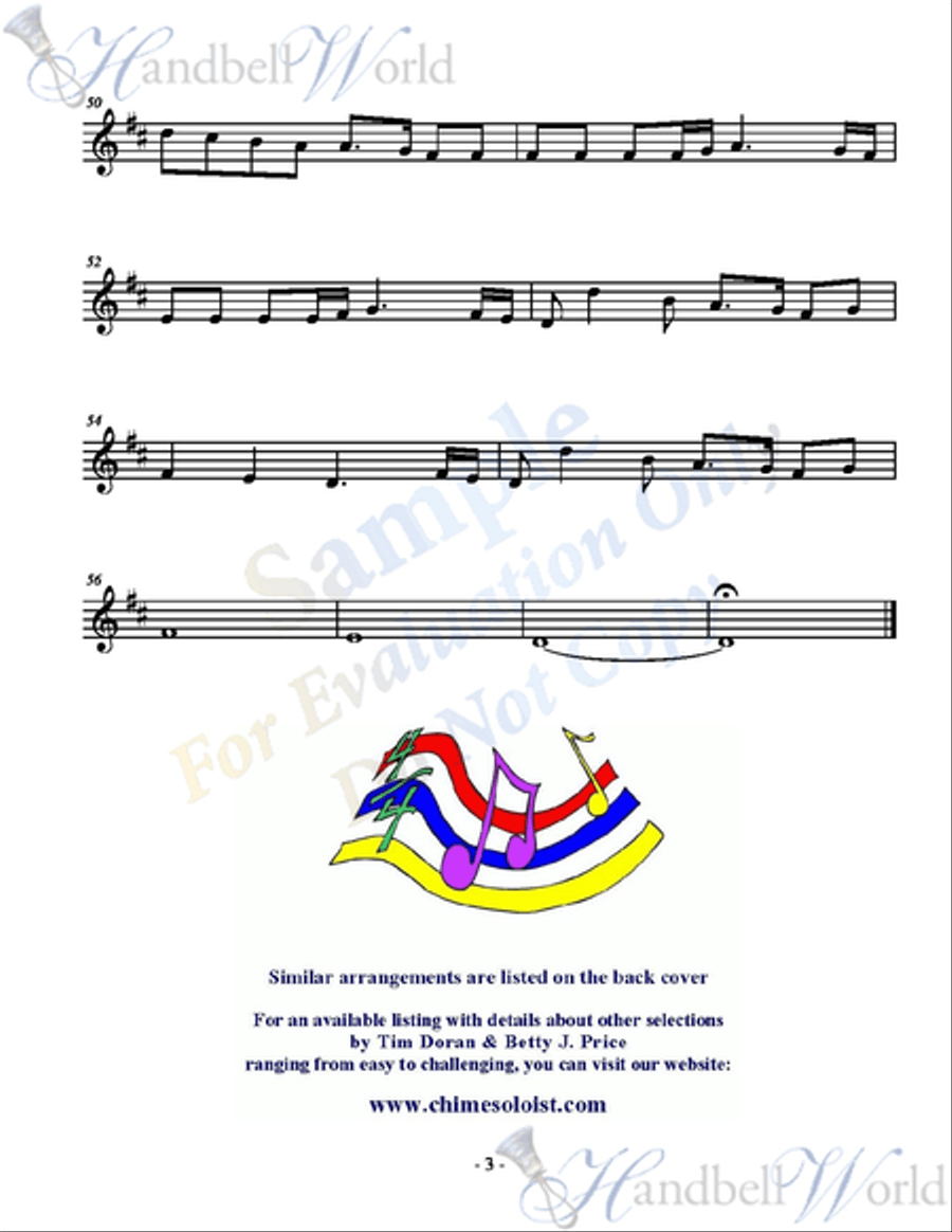 Medley of Carols 2-Octaves scores gallery preview page 3
