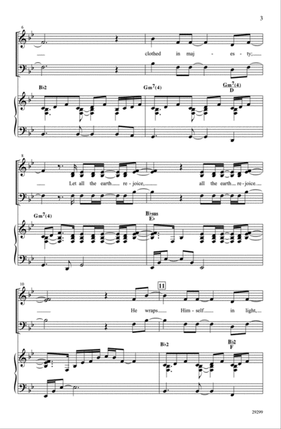 How Great Is Our God How Great Is Our God 3-Part scores gallery preview page 3