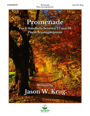 Promenade (piano accompaniment to 8 handbell version)