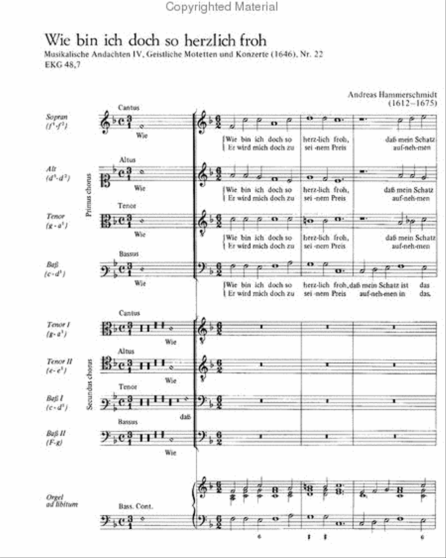 Wie bin ich doch so herzlich TTBB scores gallery preview page 18