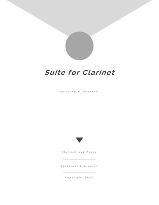 Suite For Clarinet