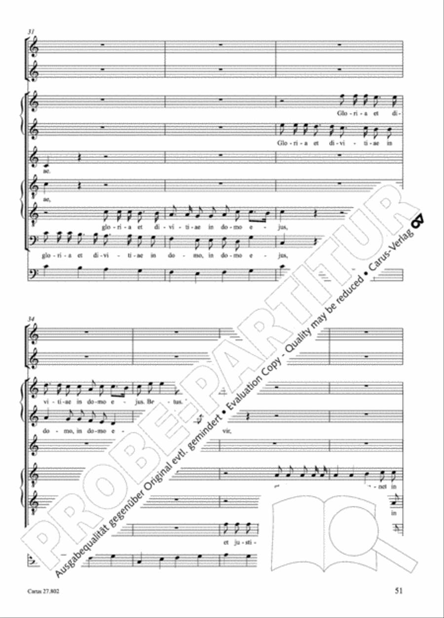 Salmi I (Selva morale e spirituale) Collection / Songbook scores gallery preview page 76