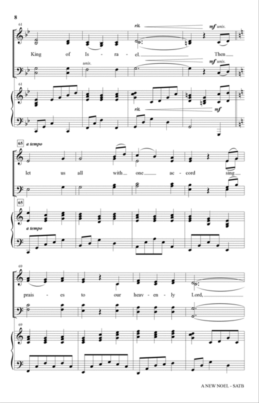 A New Noel 4-Part scores gallery preview page 6