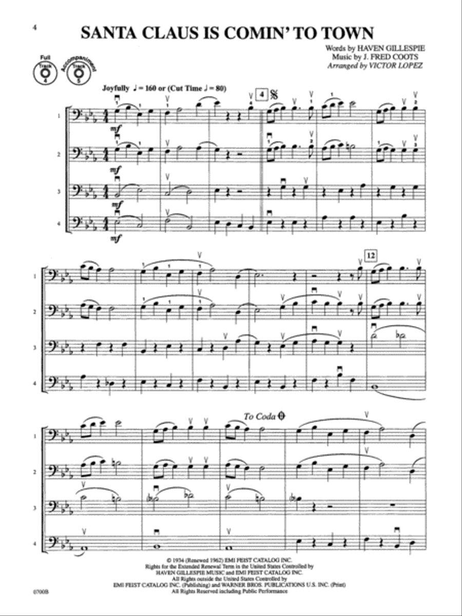 Flex-Ability Holiday -- Solo-Duet-Trio-Quartet with Optional Accompaniment Small Ensemble scores gallery preview page 7