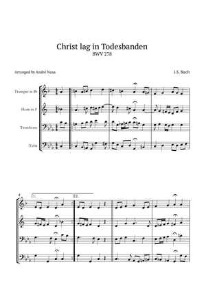 Christ lag in Todesbanden BWV 278
