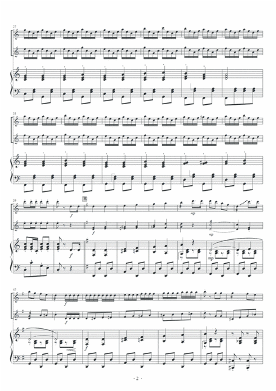 Circus Renz (Zirkus Renz) Percussion Ensemble scores gallery preview page 3