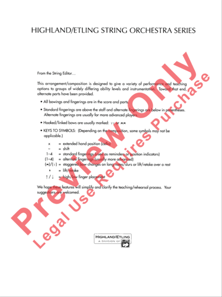 A Christmas Canon A Christmas Canon String Orchestra scores gallery preview page 3