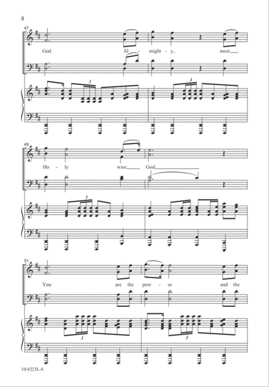 Only God 4-Part scores gallery preview page 8