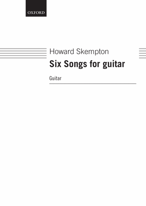 Six Songs for Guitar