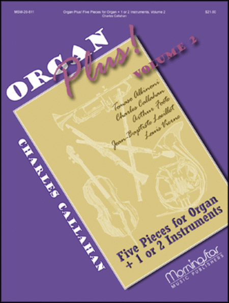 Organ Plus! Five Pieces for Organ + 1 or 2 Instruments, Volume 2 image number null