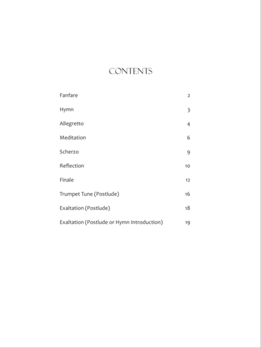 Variations for Organ on Lift High the Cross Organ scores gallery preview page 2