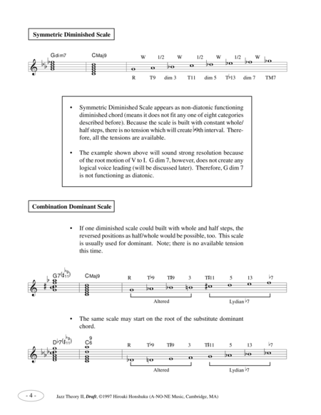 Honshuku, Hiroaki - Jazz Theory 2