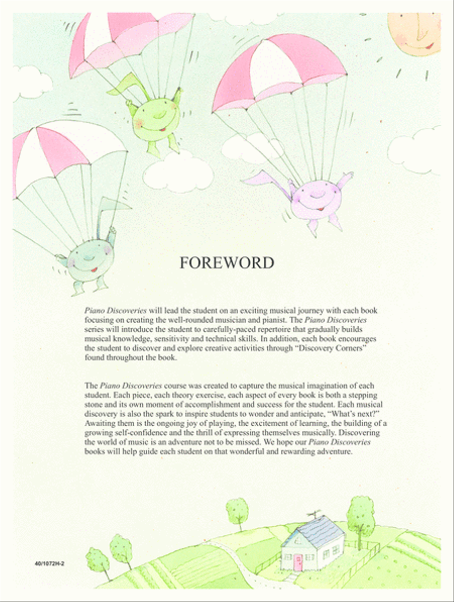Piano Discoveries Piano Bk 1B Digital Download Piano Method scores gallery preview page 2