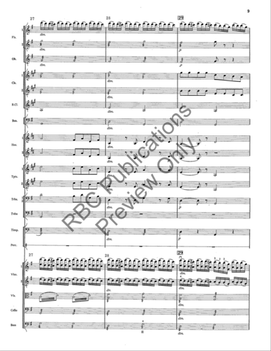 Light Cavalry Overture Full Orchestra scores gallery preview page 10