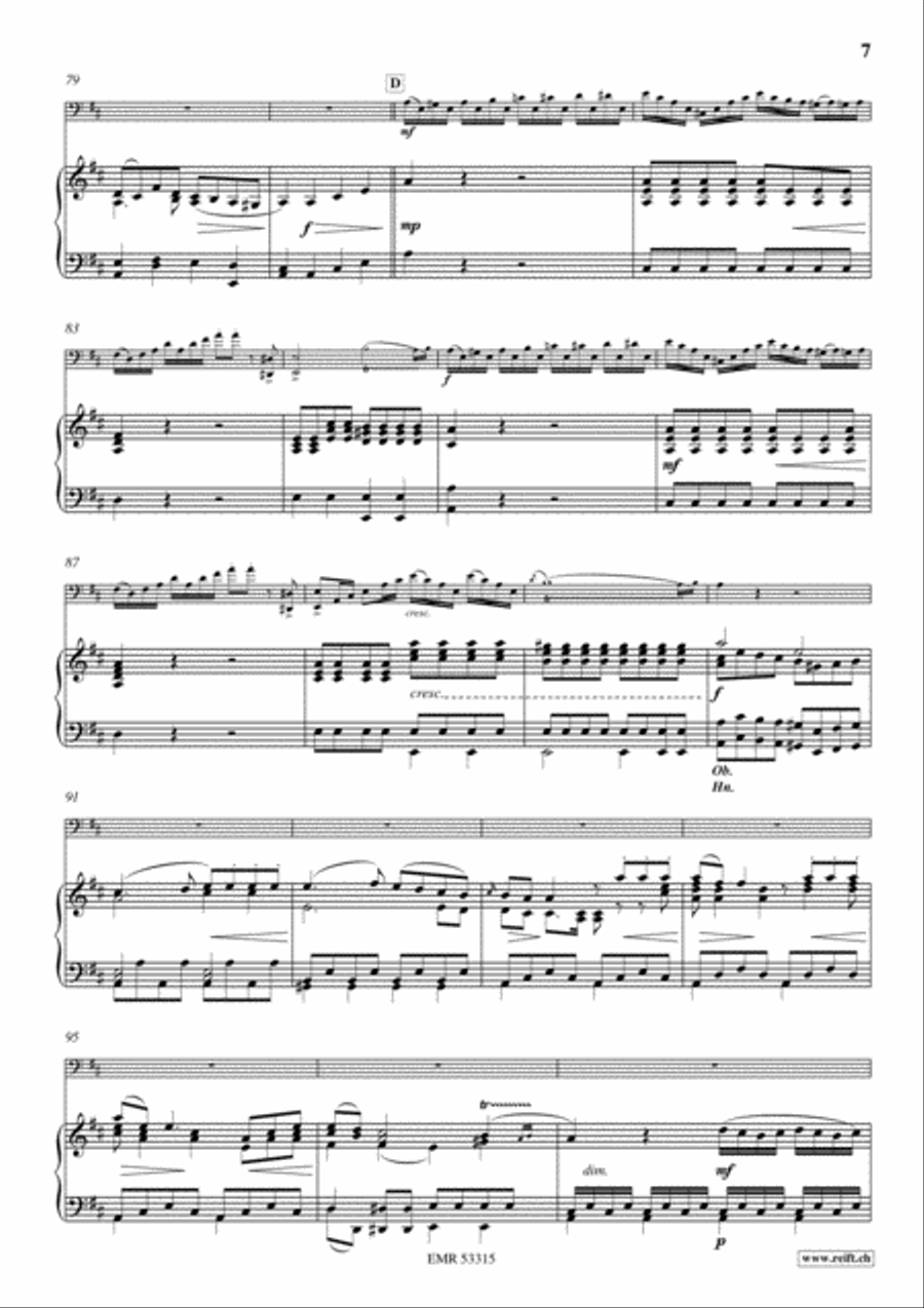 Concerto in D Major Piano Accompaniment scores gallery preview page 6