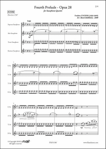 Fourth Prelude Opus 28