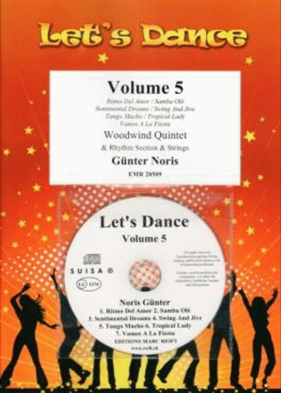 Let's Dance Volume 5 Woodwind Quintet scores gallery preview page 1