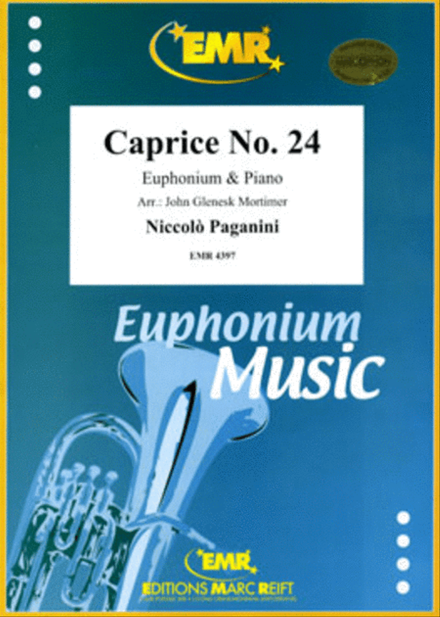 Caprice No. 24 Caprice No. 24 Euphonium scores gallery preview page 1