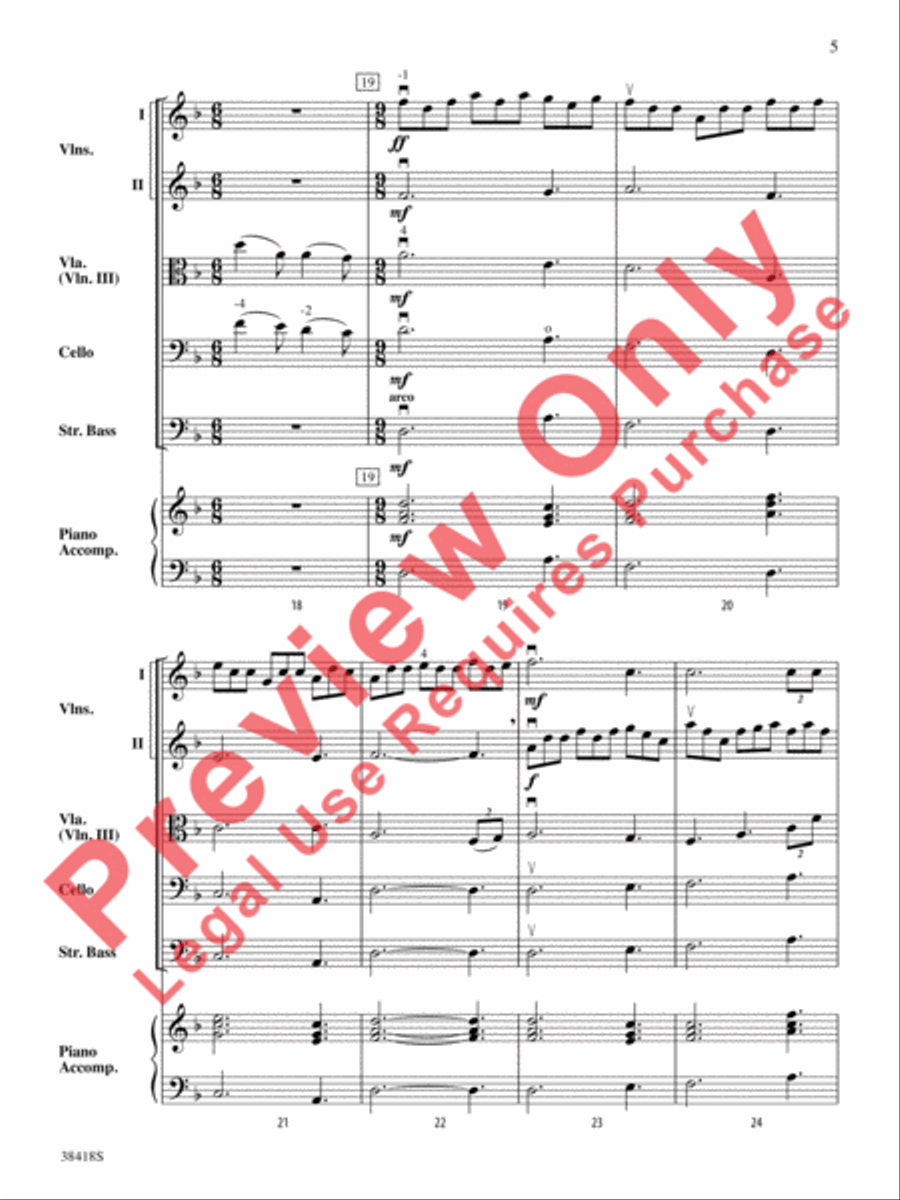 Return to Skye String Orchestra scores gallery preview page 6