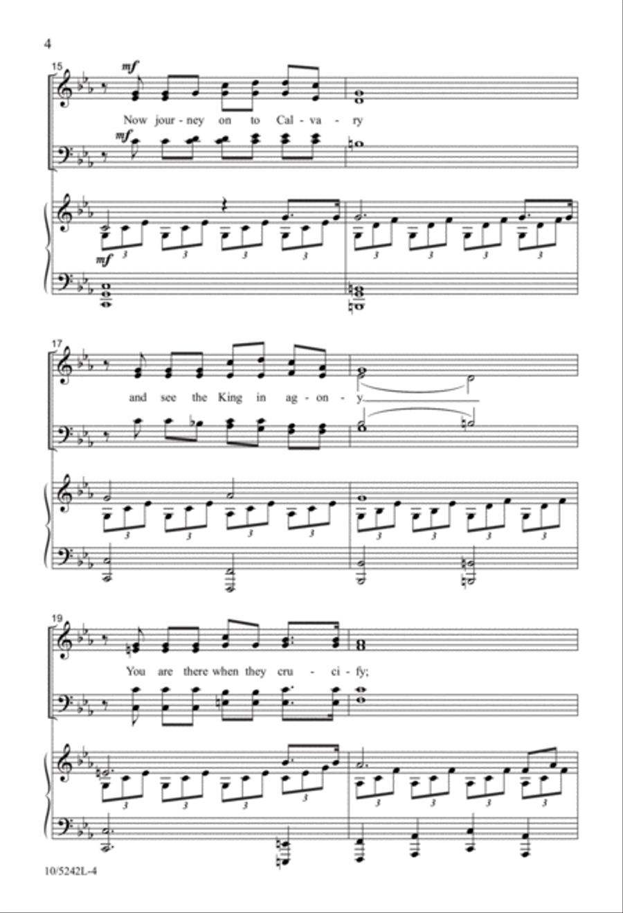You Are There You Are There 4-Part scores gallery preview page 4