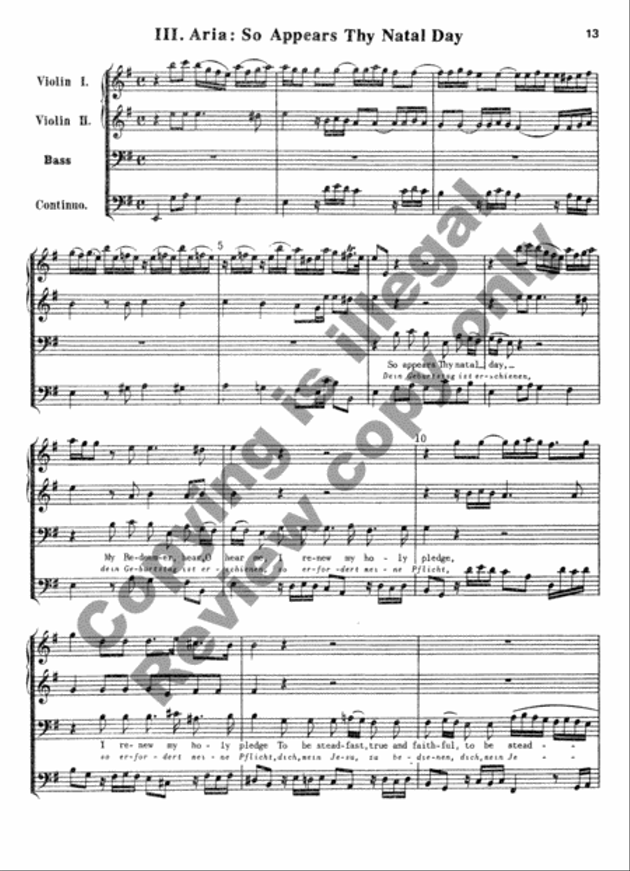 For Us a Child is Born (Additional Orchestral Score) Choir scores gallery preview page 9