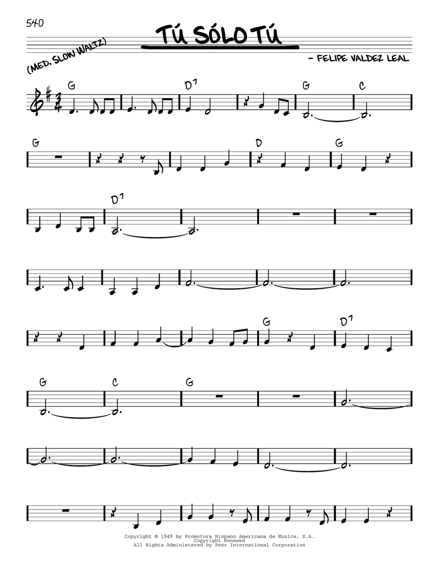 Tu Solo Tu Piano scores gallery preview page 1