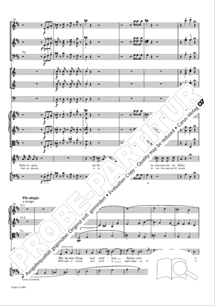 The Creation (Die Schopfung) 4-Part scores gallery preview page 111