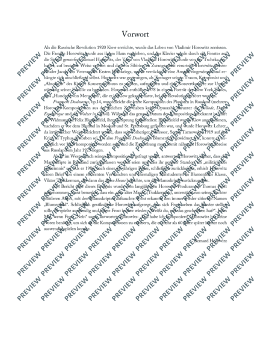 Fragment douloureux Piano Solo scores gallery preview page 6