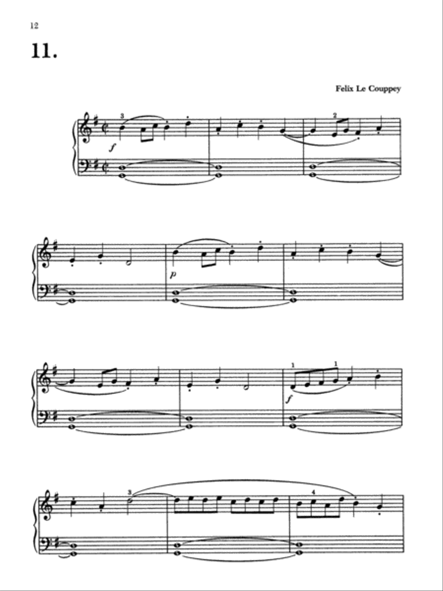 Best Traditional Piano Etudes, Book 1 Piano Method scores gallery preview page 4