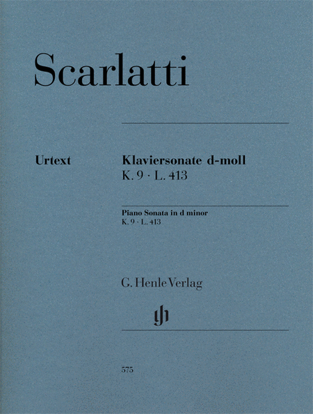 Piano Sonata in D Minor K. 9, L. 413