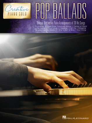 Book cover for Pop Ballads – Creative Piano Solo