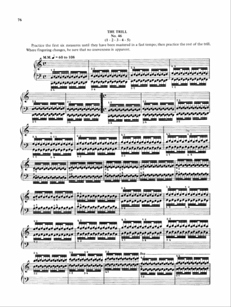 Hanon: The Virtuoso Pianist (Complete) Piano Solo scores gallery preview page 1